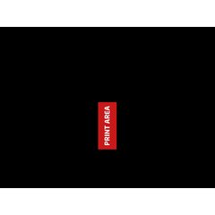 Llavero Placa Metal con Cruz | Cuerpo centro | 10 x 30