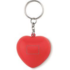 Llavero PU Forma de Corazón | Frontal | 15 x 10