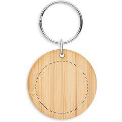 Llavero Redondo Bambú | Lado 2 | 30 x 30