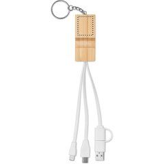 Llavero soporte móvil y cables de carga | TOP UPPER | 20 x 25