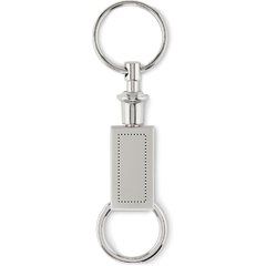 Llavero Zinc Desmontable 2 en 1 | Lado 1 | 10 x 25