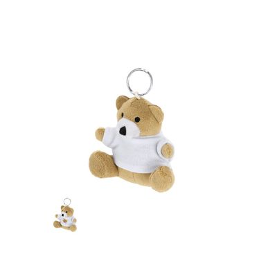 Llavero osito peluche personalizable