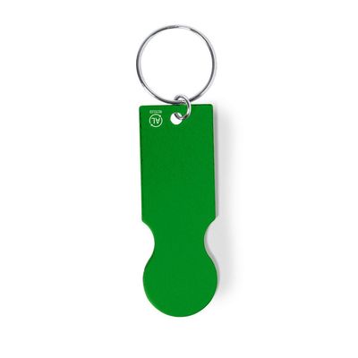 Llavero Moneda de Aluminio Reciclado Ver