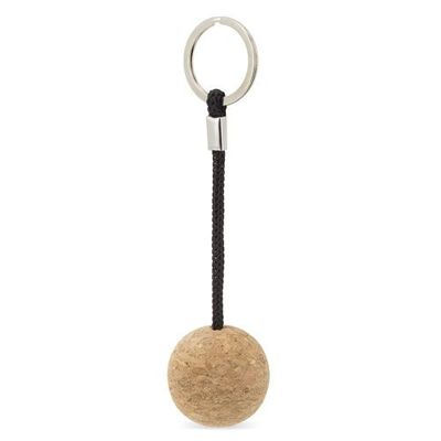 Llavero con Bola de Corcho