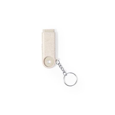 Llavero Moneda con Linterna Natu