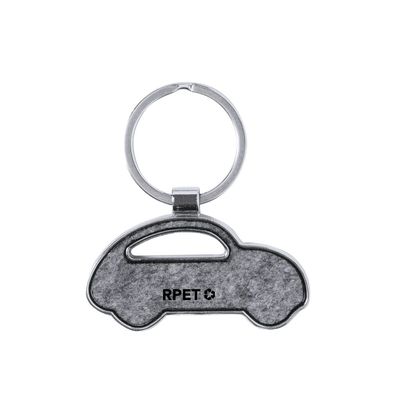 Llavero de fieltro RPET Coche