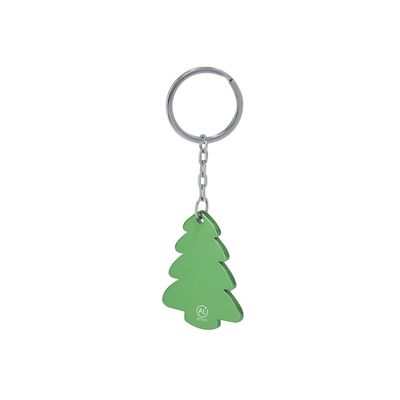 Llavero Árbol de Navidad en Aluminio Reciclado