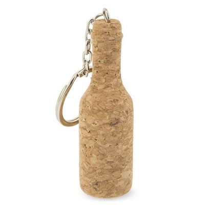 Llavero Mini Botella de Corcho