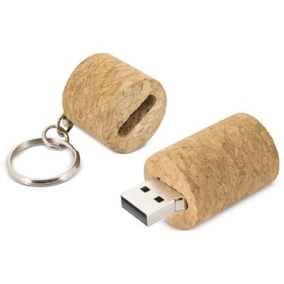 Llavero USB 32GB de Corcho