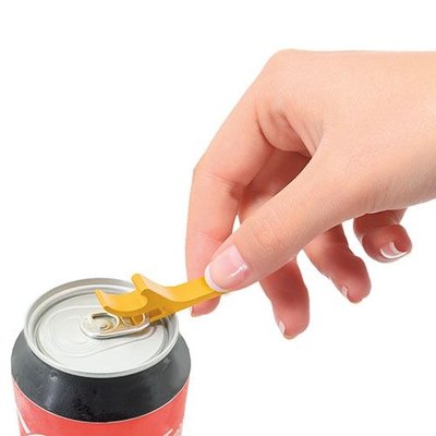 Llavero Abridor Aluminio Ergonómico