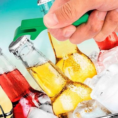 Llavero Abridor Aluminio Ergonómico