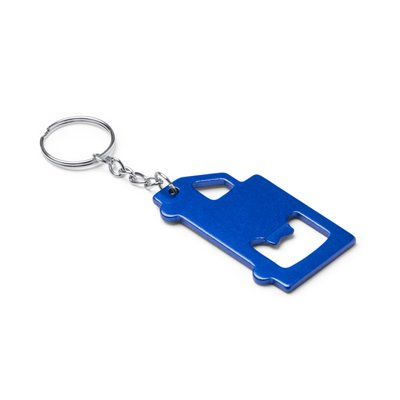 Llavero abridor de aluminio con forma de camión