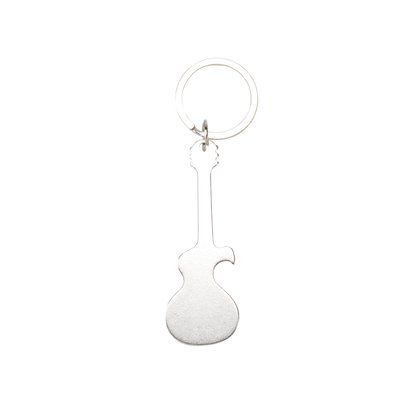 Llavero abridor guitarra de aluminio Plat