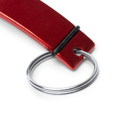 Llavero abridor resistente de aluminio