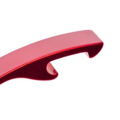 Llavero abridor resistente de aluminio