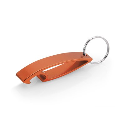 Llavero abridor sencillo en aluminio Nara