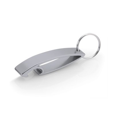 Llavero abridor sencillo en aluminio Plat