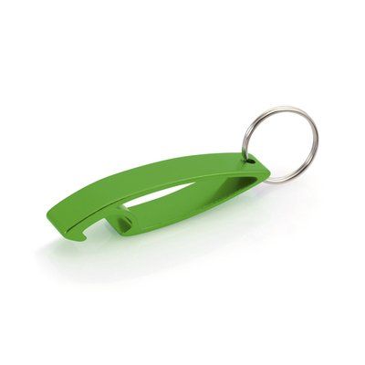 Llavero abridor sencillo en aluminio Ver