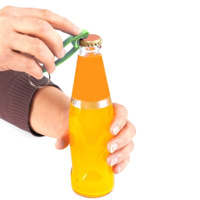 Llavero abridor sencillo en aluminio