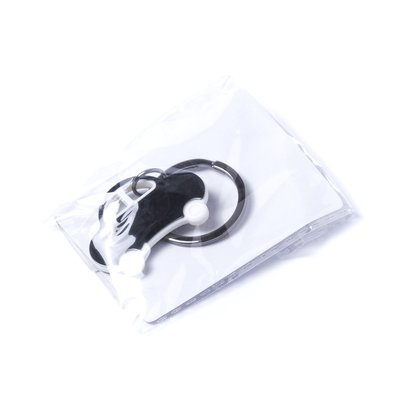 Llavero acero inox. para las llaves del coche