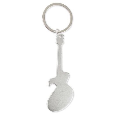 Llavero Aluminio Guitarra con Abridor