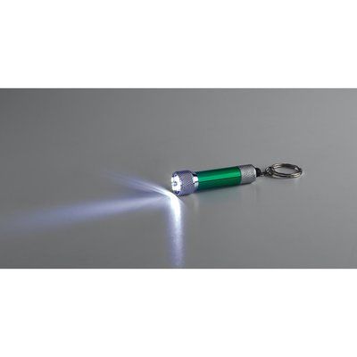 Llavero aluminio con linterna LED 3pos.