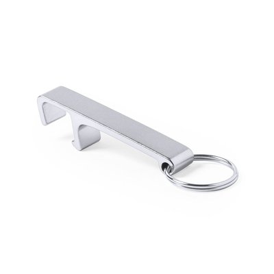 Llavero aluminio con Soporte para Móviles