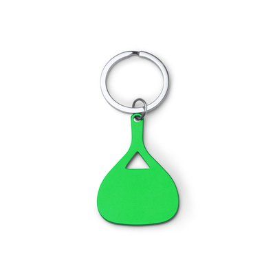 Llavero de aluminio Verde Helecho