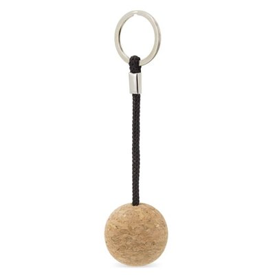 Llavero con Bola de Corcho