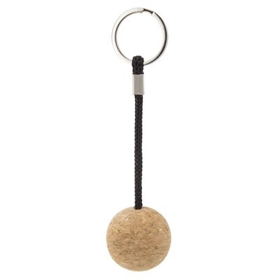 Llavero con Bola de Corcho