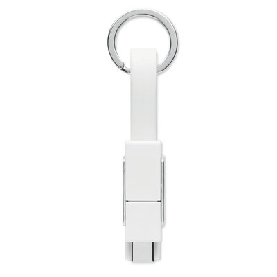 Llavero Cable de Carga 4 en 1