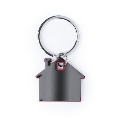 Llavero casita en acero inox