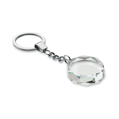 Llavero de cristal para premios