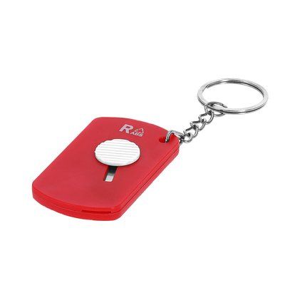 Llavero cúter en ABS reciclado Roj