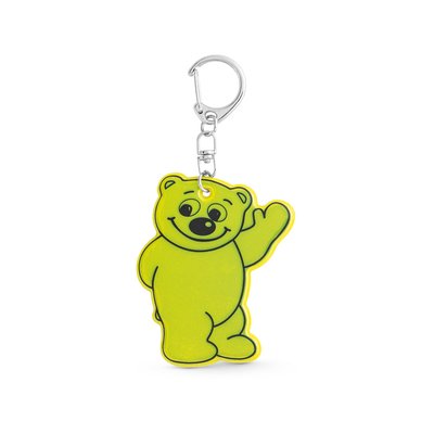 Llavero fluorescente de Oso