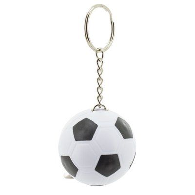 Llavero Fútbol con cinta métrica