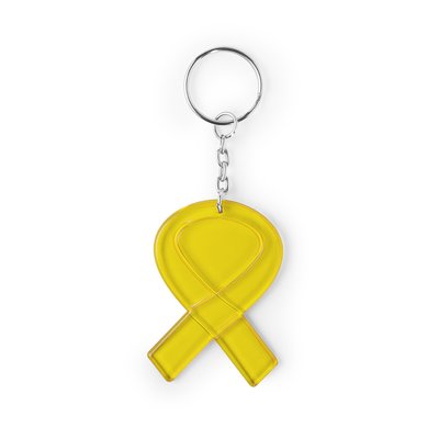 Llavero con lacito solidario Ama