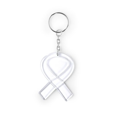 Llavero con lacito solidario Bla