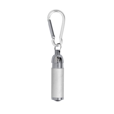 Llavero Linterna Aluminio Reciclado Plat