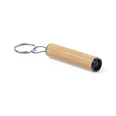 Llavero Linterna de Bambú