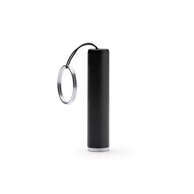 Llavero linterna especial grabado láser Negro Talla Única Adulto