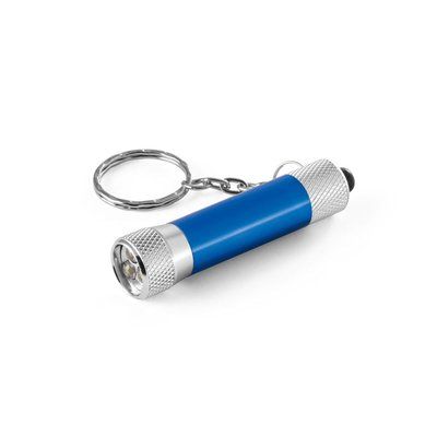 Llavero Linterna LED de Aluminio Azul Royal