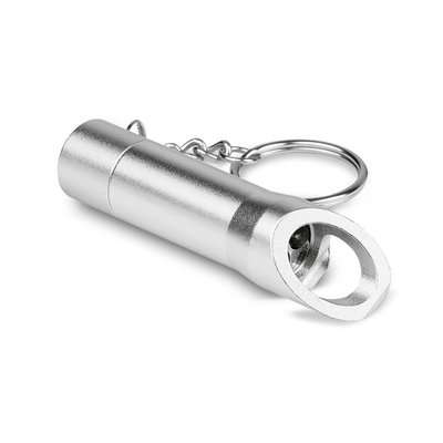 Llavero con Linterna Metálico