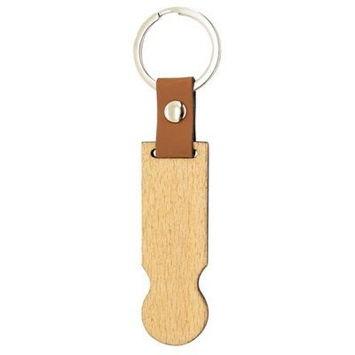 Llavero de madera personalizado