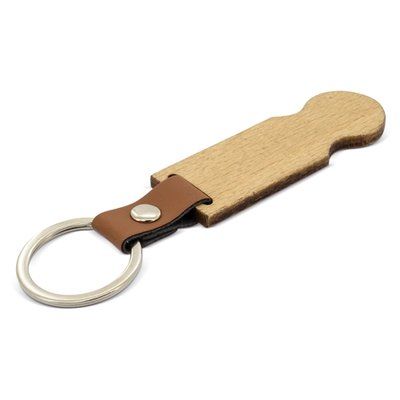 Llavero de madera personalizado