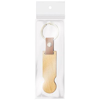 Llavero de madera personalizado