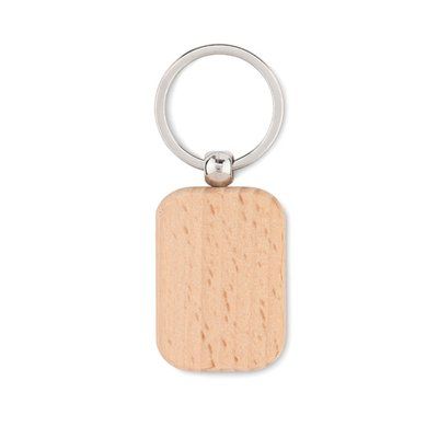 Llavero de Madera Rectangular Madera