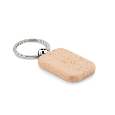 Llavero de Madera Rectangular