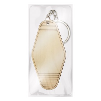 Llavero de madera surf