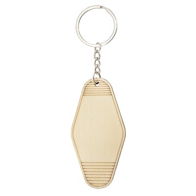 Llavero de madera surf